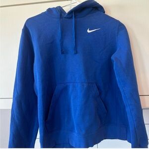 Nike Men's Royal Blue Pullover Hoodie